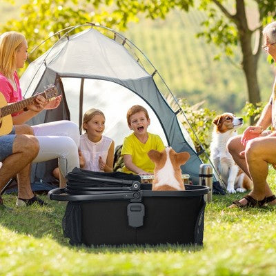 3 viename sulankstomas vežimėlis augintiniui